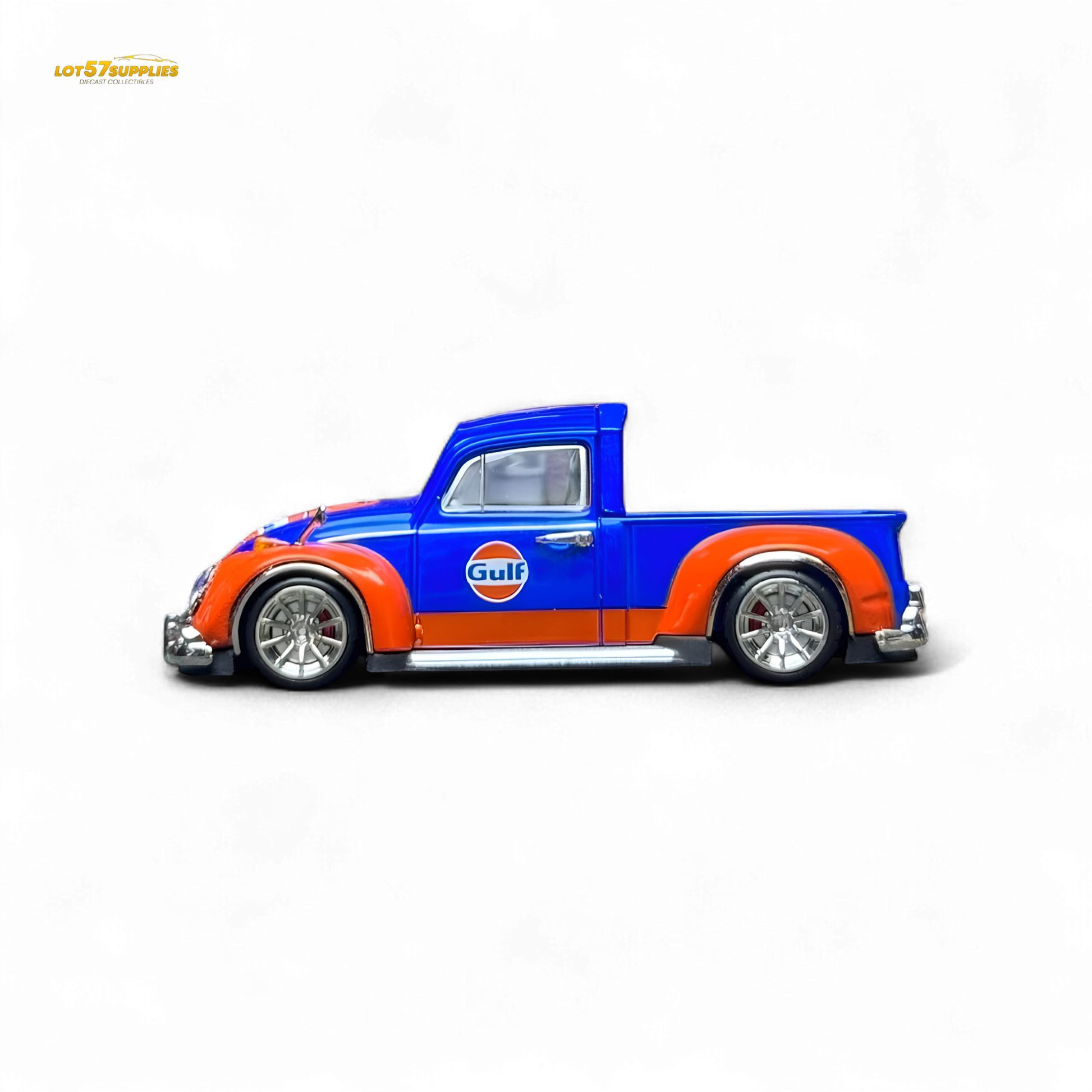 Liberty 64 VW Beetle Pickup G U L F Livery 1:64 - Evergreen Kings