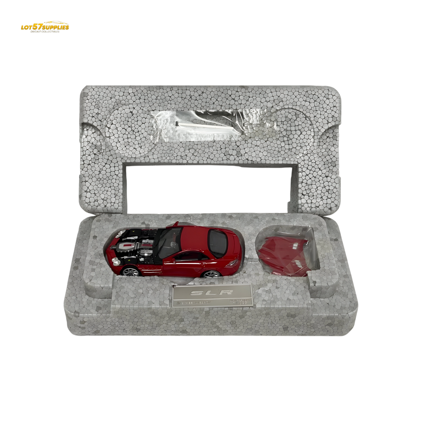 Street Weapon Mercedes-Benz McLaren SLR Red 1:64 - Evergreen Kings