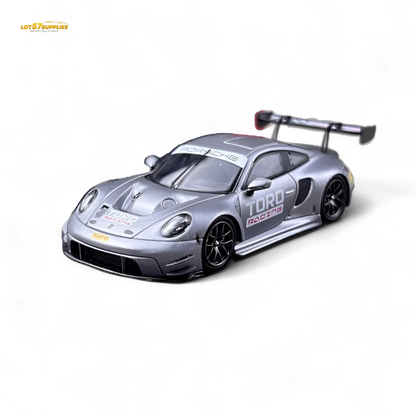 Star Race Porsche 911 GT3 Matte Silver 1:64 - Evergreen Kings