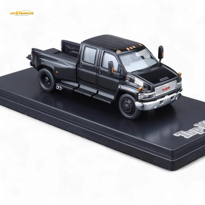 GOC GMC TOPKICK Pickup Black 1:64 - Evergreen Kings