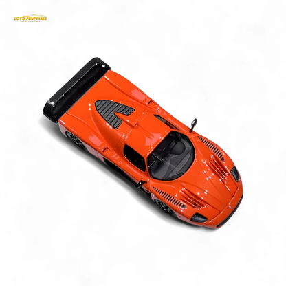 YM Model Maserati MC12 Stradale Corsa 2-Tone Orange 1:64 - Evergreen Kings