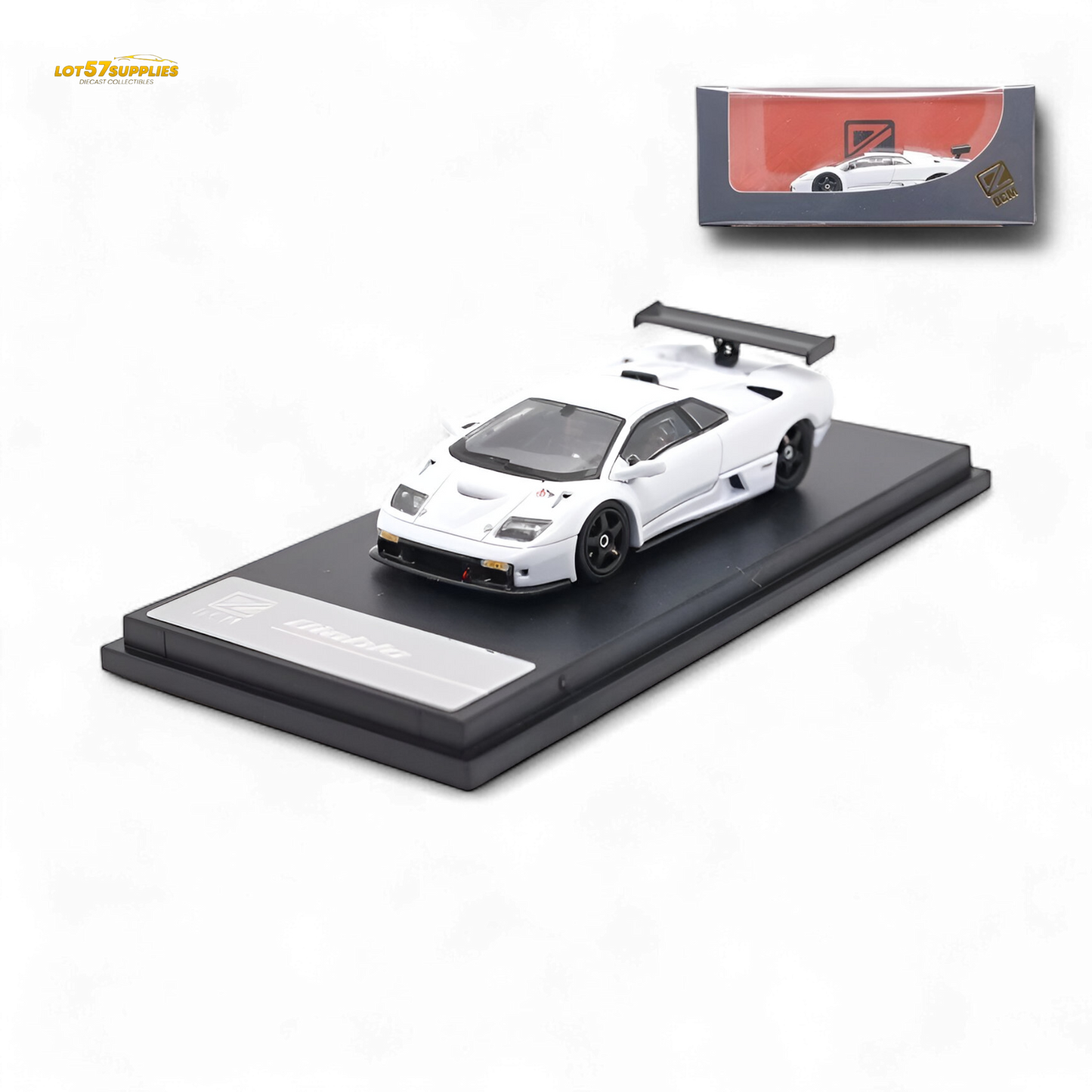 DCM Lamborghini Diablo GT-R White 1:64 - Evergreen Kings