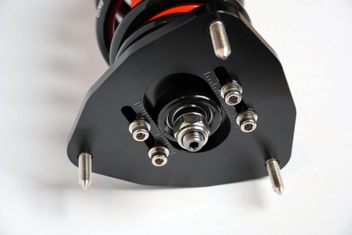 SF Racing Sport Coilovers for 1992-1995 Honda Civic EG/EH/EJ1/EJ2, adjustable suspension with coil springs and shock absorbers.