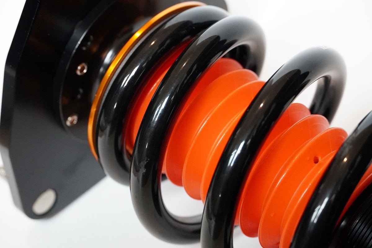 SF Racing Sport Coilovers for 1992-1995 Honda Civic EG/EH/EJ1/EJ2, adjustable suspension shocks with coil springs.