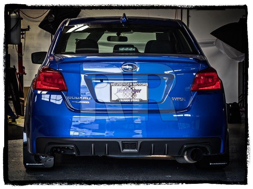 Dark smoked tail light overlays for 2015-2020 Subaru WRX STI, featuring red, yellow, or light smoked styles by StickerFab.