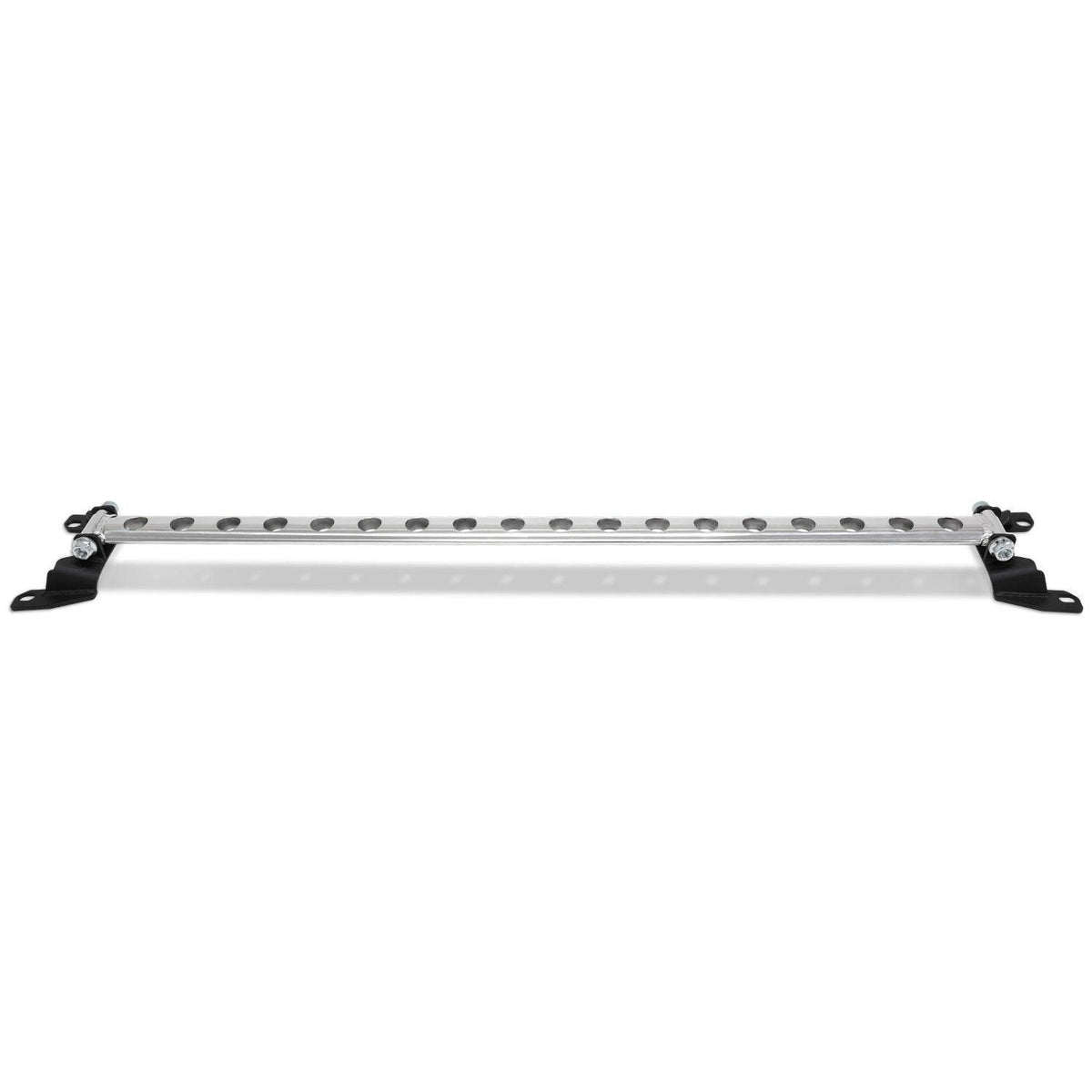 BLOX Racing strut tower bars for 2015-2021 Subaru WRX, front and rear with holes, suspension upgrade for improved stability