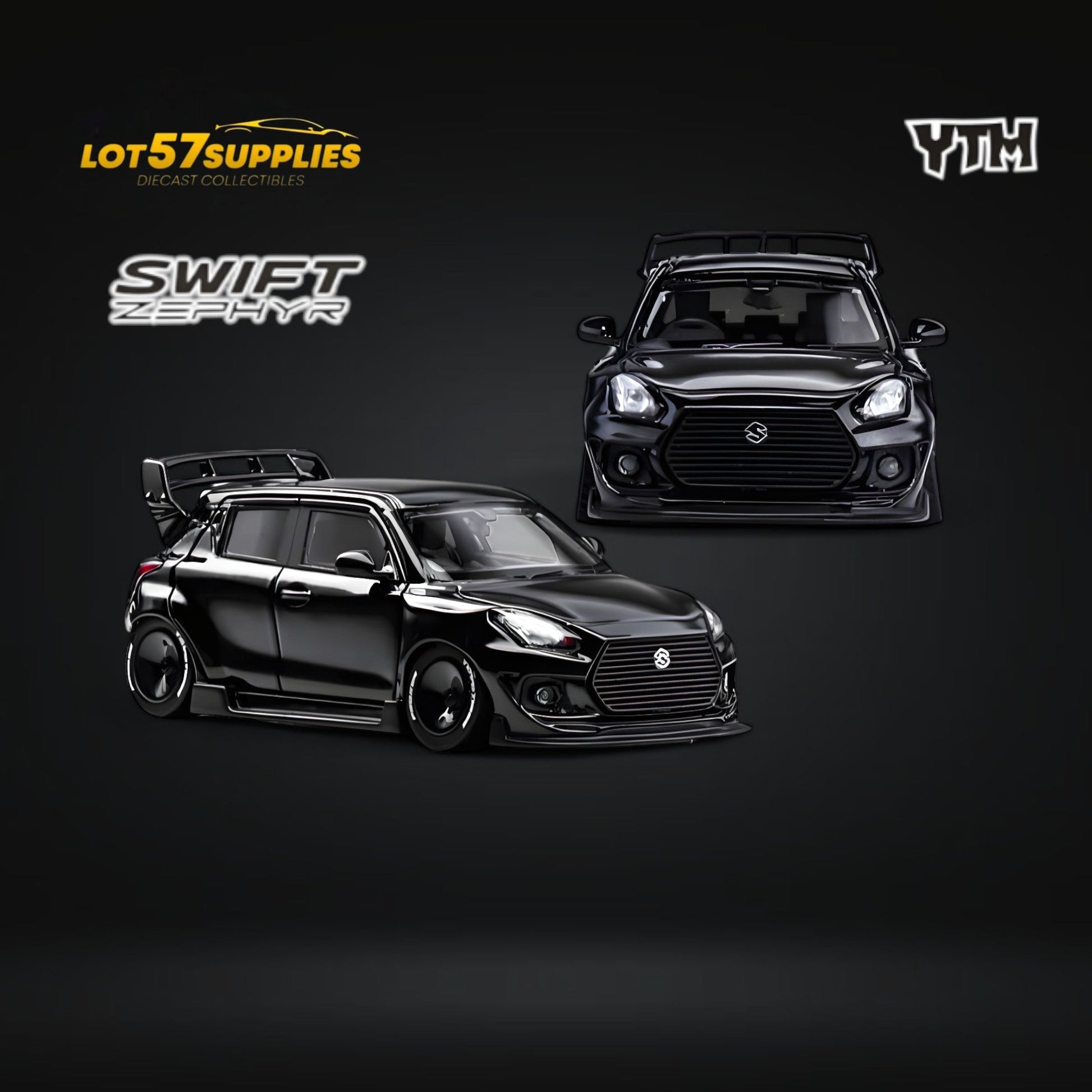YTM Suzuki Swift 3rd Gen Zephyr Modified Version 1:64 - Evergreen Kings