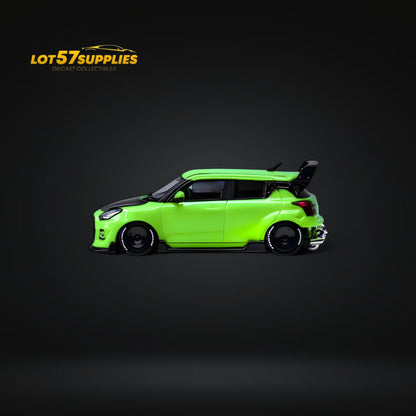 YTM Suzuki Swift 3rd Gen Zephyr GREEN 1:64 - Evergreen Kings