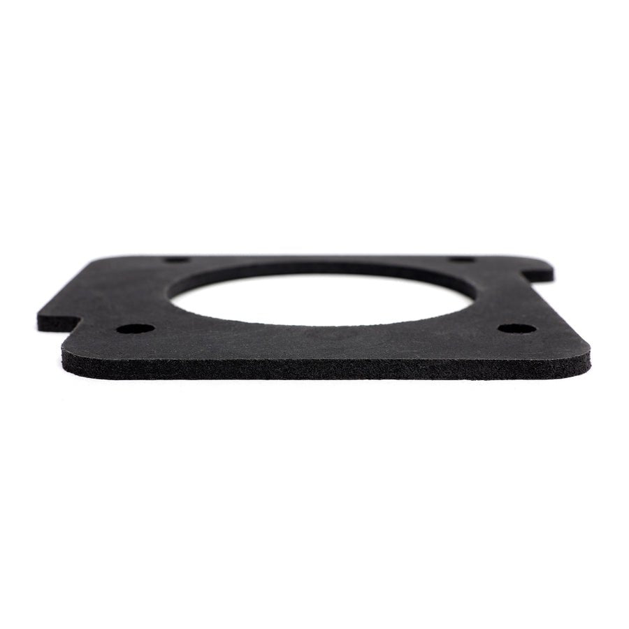 BLOX Racing thermal throttle body gasket for 2006-2007 WRX and 2004-2021 STi, designed for optimal engine sealing and performance.