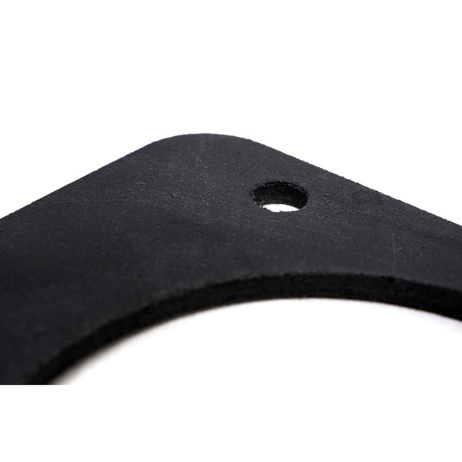 BLOX Racing thermal throttle body gasket for 2006-2007 Subaru WRX and 2004-2021 STI, shown installed on a throttle body.