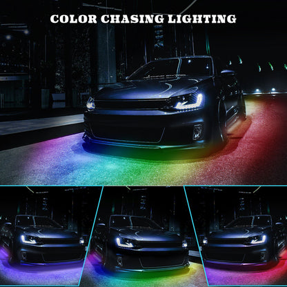 Premium RGB Waterproof UnderGlow Lighting Kit
