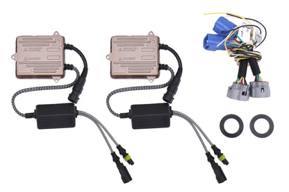 OLM sequential style headlights with 6000K HID for Toyota FT86 and Subaru BRZ
