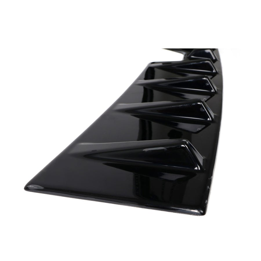 BLOX Racing Vortex Generator Aero for 2008-2014 Subaru WRX and STi, front view showing sleek aerodynamic design