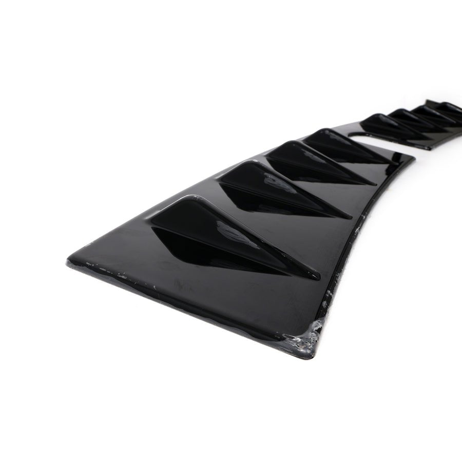 BLOX Racing Vortex Generator Aero part installed on a 2015-2021 Subaru WRX STi, showcasing its aerodynamic design.
