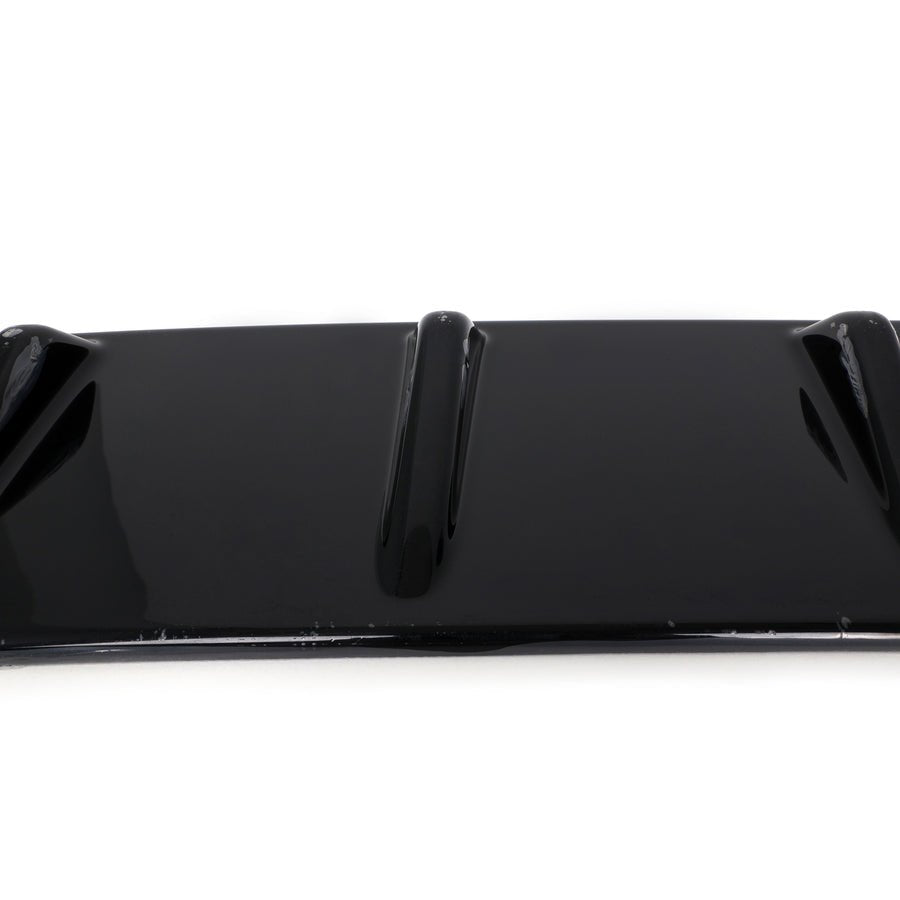 BLOX Racing Vortex Generator Aero part for 2015-2021 Subaru WRX and STI, front view showing the aerodynamic design