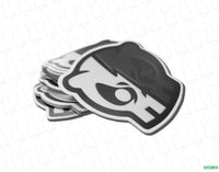 0xLuckless 3D Skull Logo Clear Sticker - Evergreen Kings - Sticker