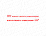WRX STI Door Decals - Long Version - Evergreen Kings