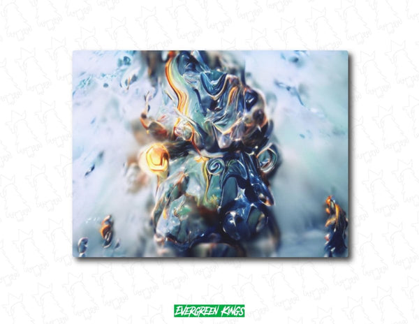 CR0N05 Canvas by 0xLuckless - Limited Edition - Evergreen Kings - Canvas Art