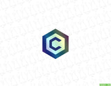 Cronos Chain CRO Holographic Sticker - Evergreen Kings - Sticker