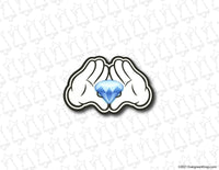 Diamond Hands Sticker - Evergreen Kings - Sticker