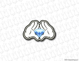 Diamond Hands Sticker - Evergreen Kings - Sticker