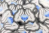 Diamond Hands Sticker - Evergreen Kings - Sticker