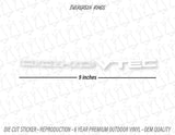 DOHC VTEC Curved Rear Hatch/Trunk Window Decal for 90-93 DA DB DC Integra GSR RS - Evergreen Kings - Vehicle Decals