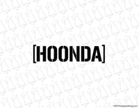 Hoonda Decal - Evergreen Kings - Decals