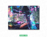 R3PL1C4NT NFT Canvas by 0xLuckless - Limited Edition - Evergreen Kings - Canvas