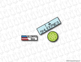 Rick's Ship Stickers Set - Evergreen Kings - Bumper Stickers