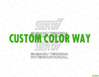 WRX STI Fog Light Cover Decals - Evergreen Kings - Vehicle Decals